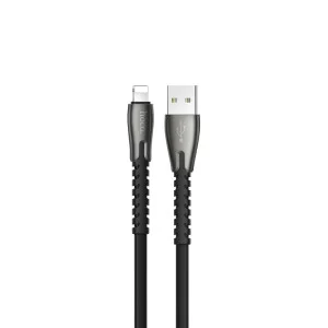 Кабель Hoco U58 Core Lightning 2.4A (1.2м) [Black]